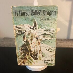 A Horse Called Dragon by Lynn Hall Hardcover Book 1971 Vintage Historical